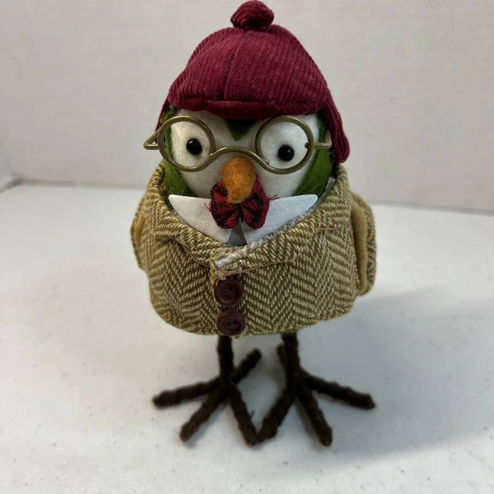 2017 Christmas Target Bird Featherly Friends Spritz Quincy Glasses Rare HTF